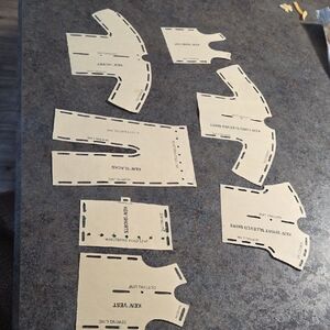 Mattel Doll Sewing Patterns - Cream